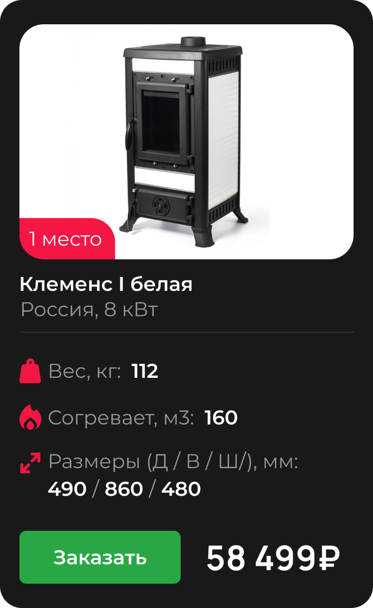 Везувий LV-12S Россия 12 кВт